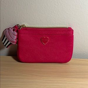 💖Betsy Johnson Small Pink Wallet💖